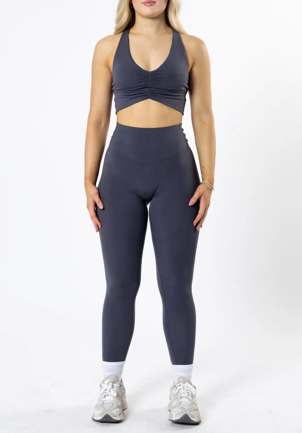 Reluna Original Sculptseam? Plus Legging Charcoal Chill Vibes Durable Overlock Stitching