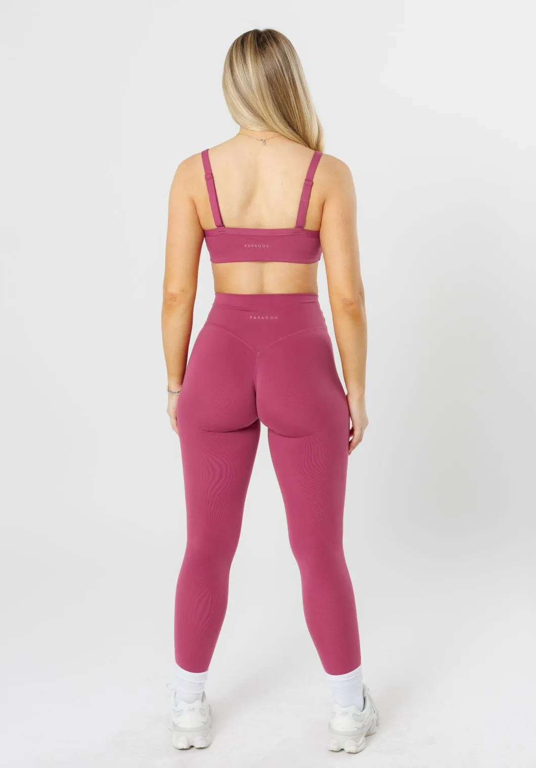 Reluna Original Sculptseam? Plus Legging Raspberry Thumb Hole Sleeve Layering Essential