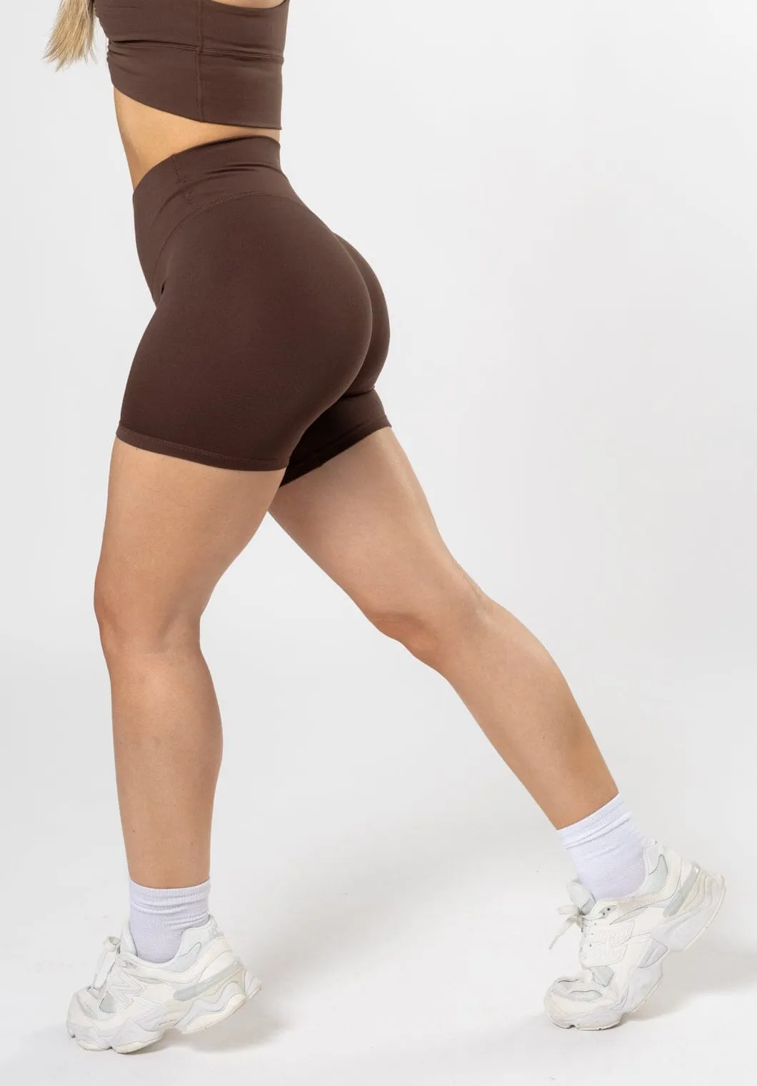 Relaxed Fit Design runners Reluna Original Sculptseam? Short 5" Walnut