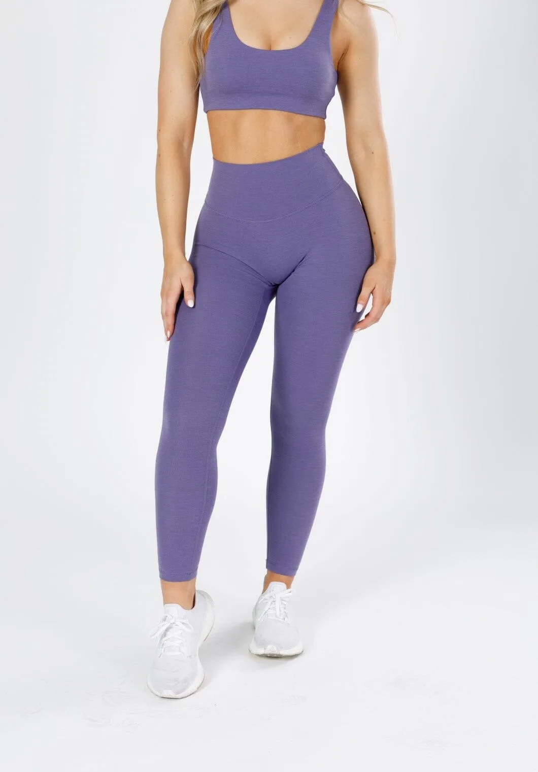 yoga session Reluna Spacedye Original Sculptseam? Legging Purple Static