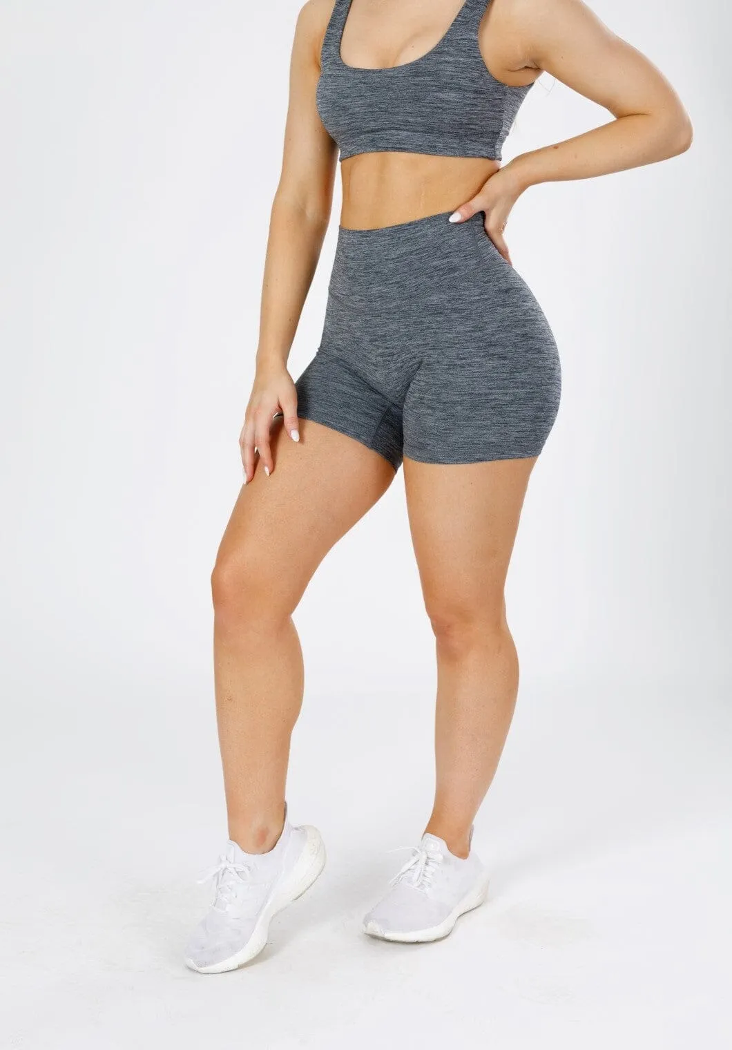 Versatile Fit Reluna Spacedye Original Sculptseam? Short Grey Static