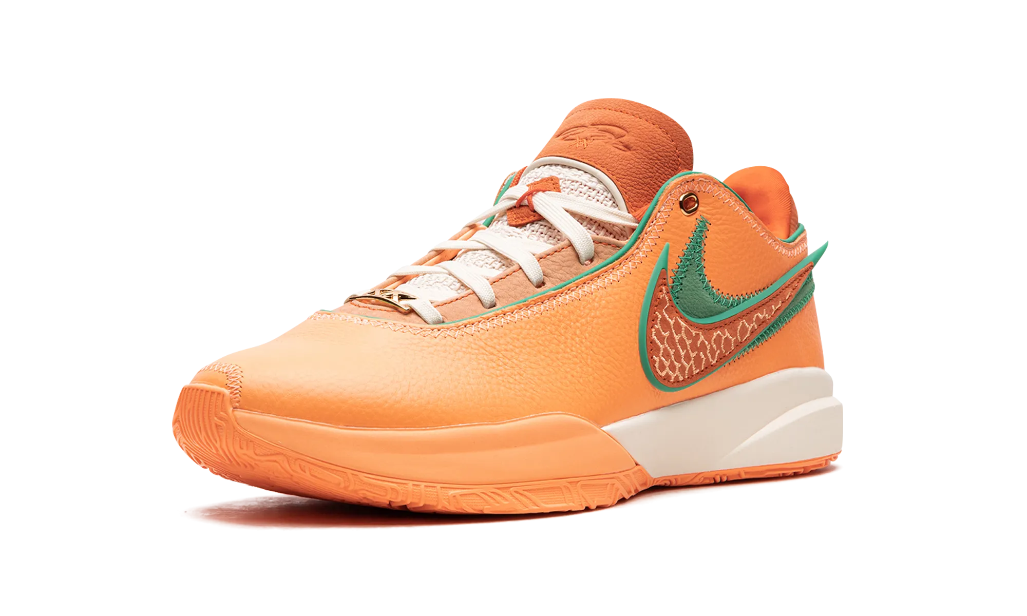 Supportive Collar Ankle Stability Design LeBron 20 "FAMU x APB - Safety Orange"