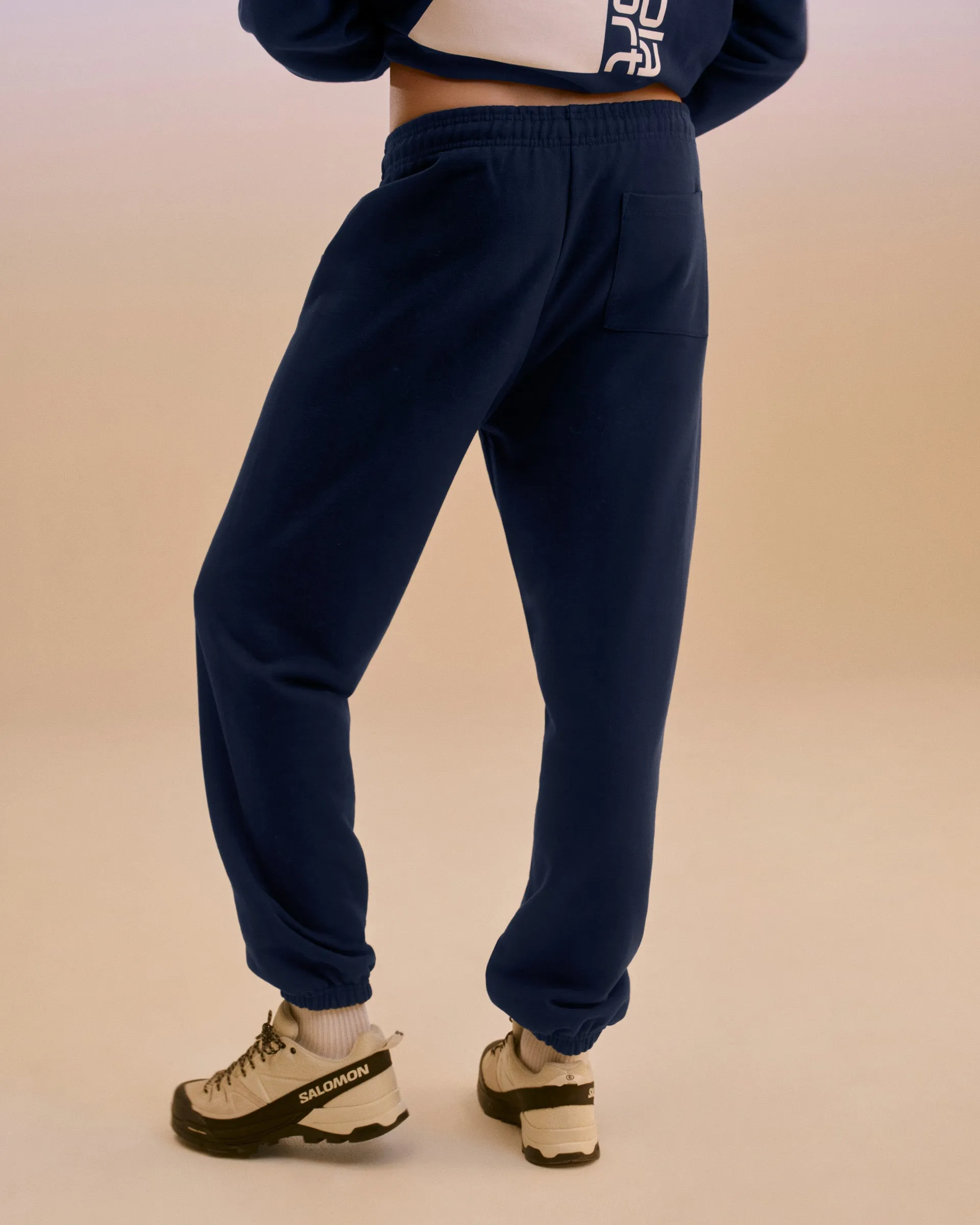 Peaks Sweatpants - Navy Blue NonIrritatingStitching Eco Friendly Fabric