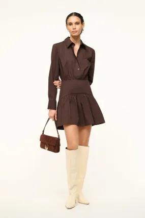 Versatile Cut ROCCO MINI DRESS | EARTH