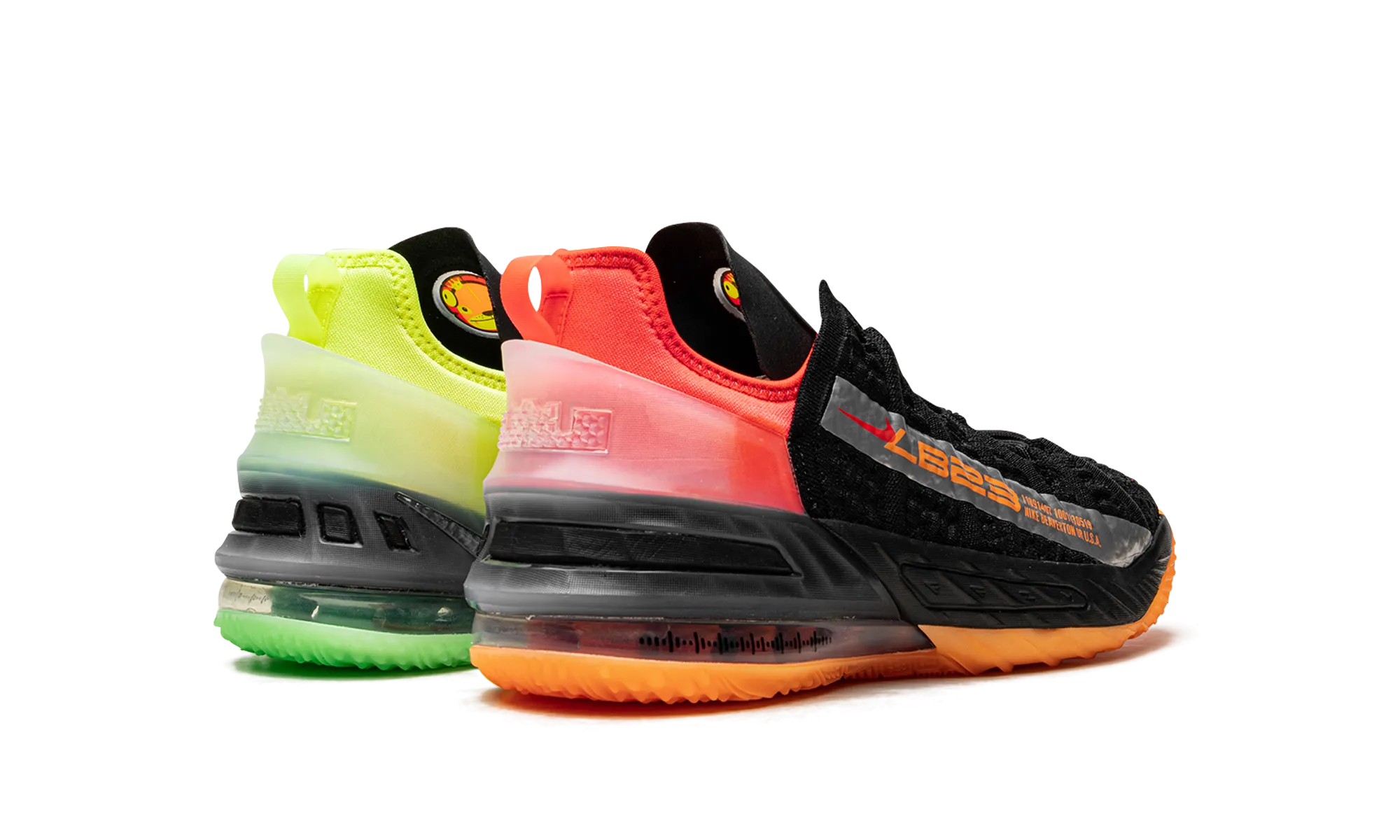 Collapsible Heel Design LeBron 18 GS