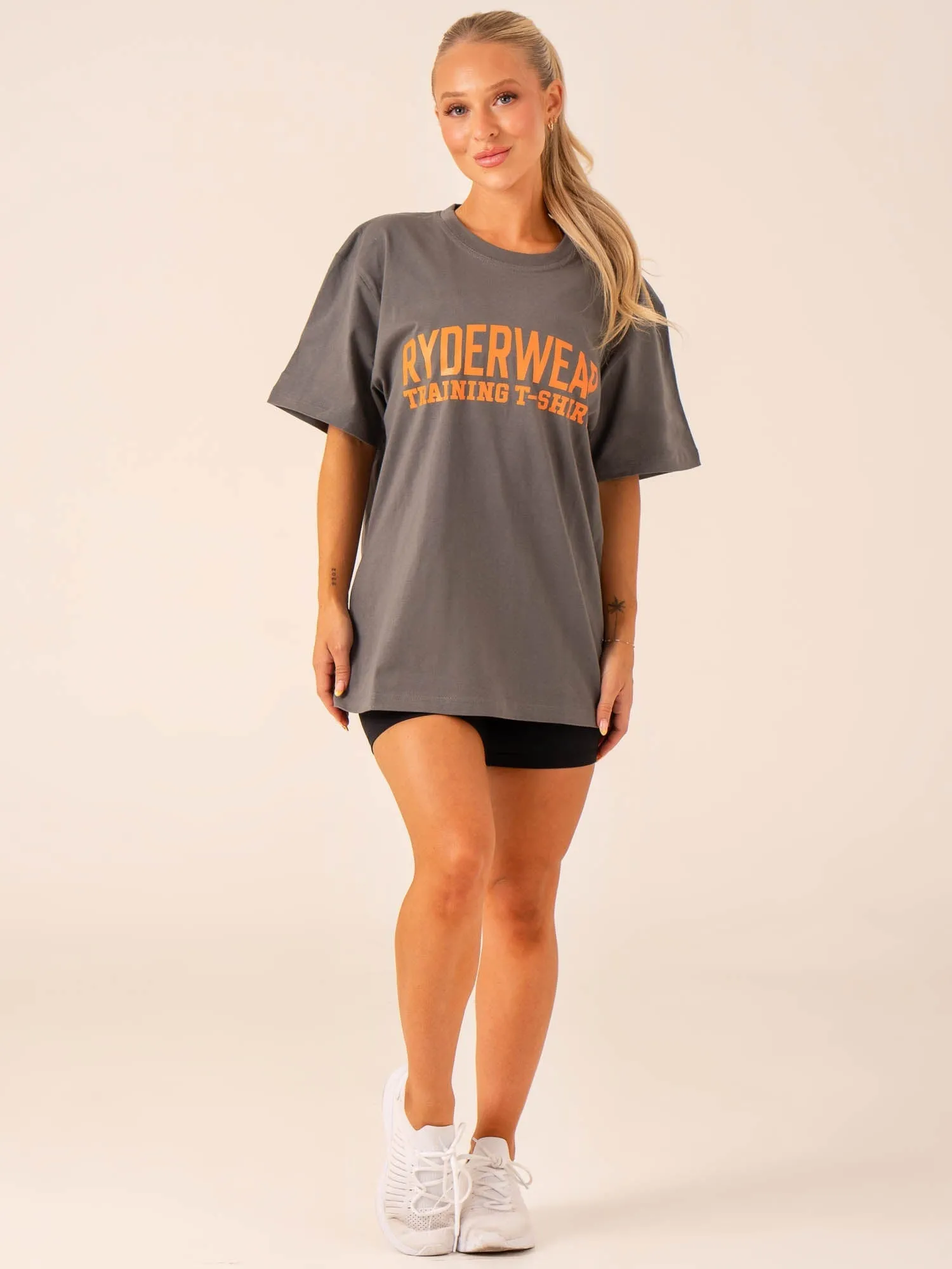 Ryderwear Training T-Shirt - Charcoal Temperature Regulating Comfy Stretch Wear