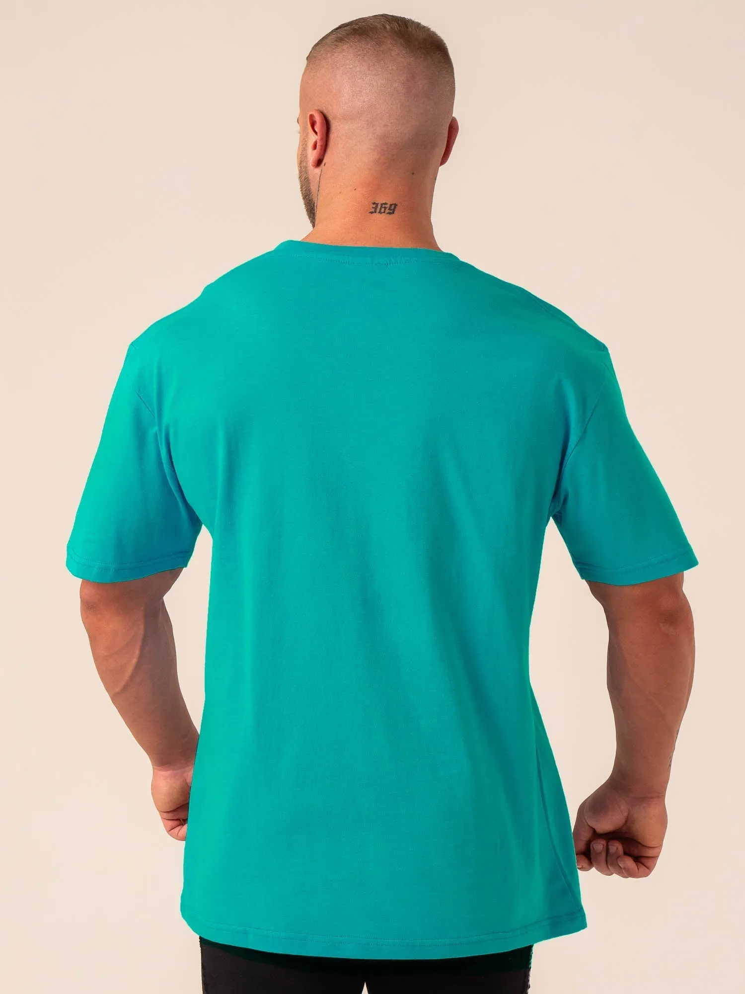 Active Lifestyle Micro Perforated Fabric Ryderwear Training T-Shirt - Jade Green