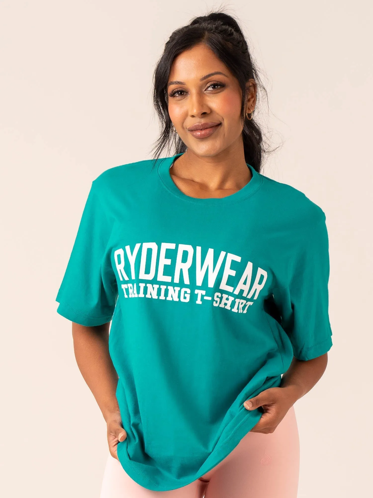 Ryderwear Training T-Shirt - Jade Green Breathable Look
