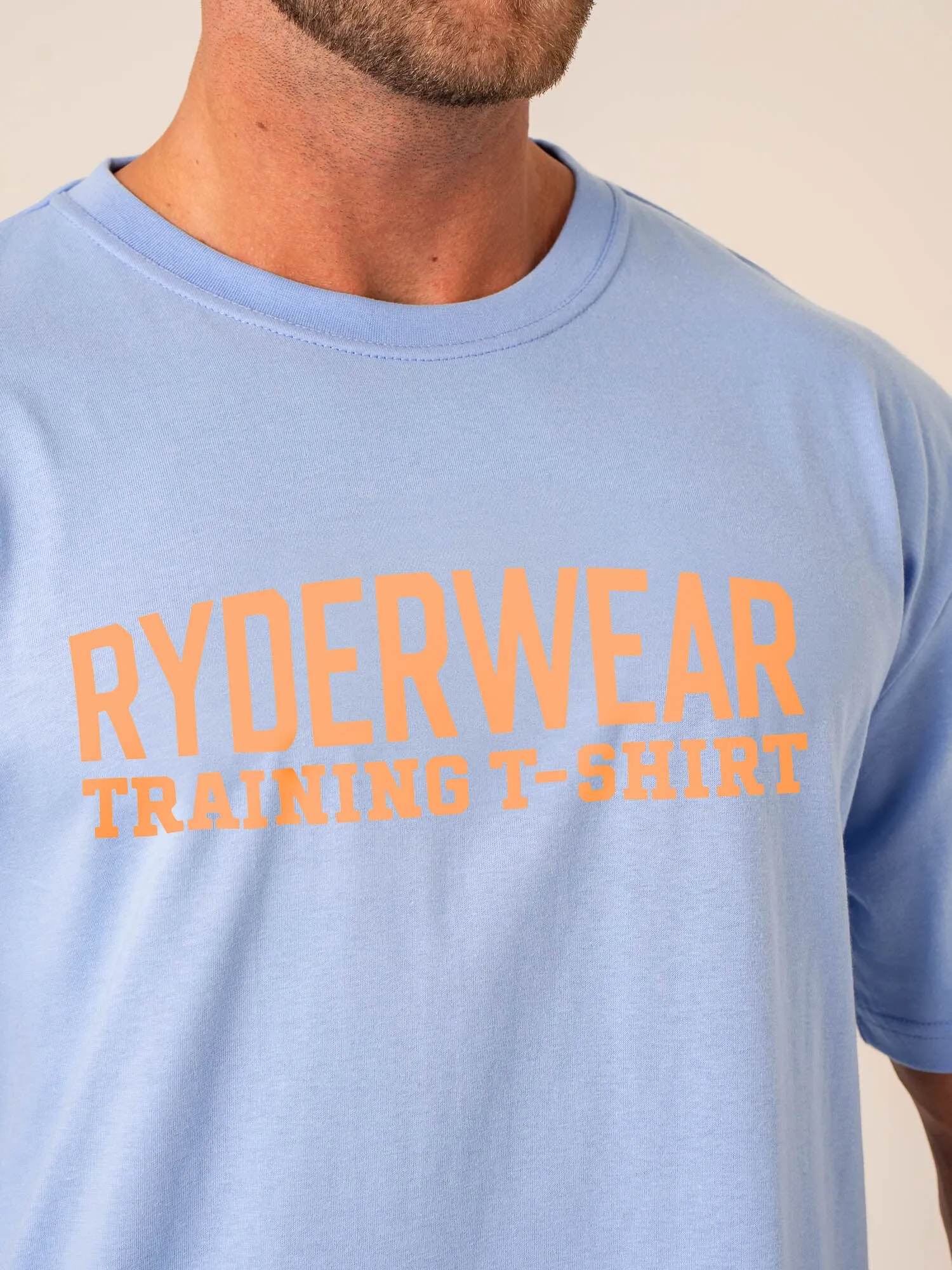 Ryderwear Training T-Shirt - Sky Blue Everyday Wearable Versatile Layer