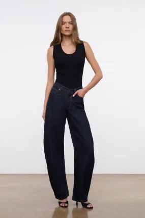 Autumn Days Outdoor Enthusiast Streetwear Fan Acid Wash Effect JACKSON BARREL JEAN | INDIGO