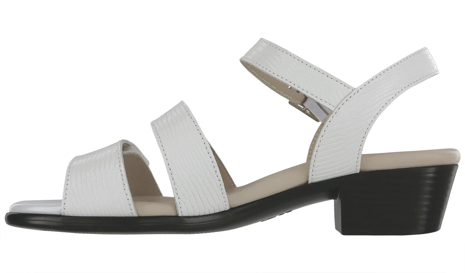 Savanna - White Lizard Casual Summer Shoes