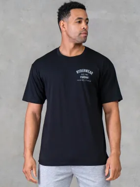 Legacy T-Shirt - Black Relaxed and Comfy