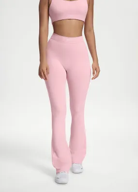 Easy Motion Outdoor Lover Dance Studio Scrunch Back Flared Leggings