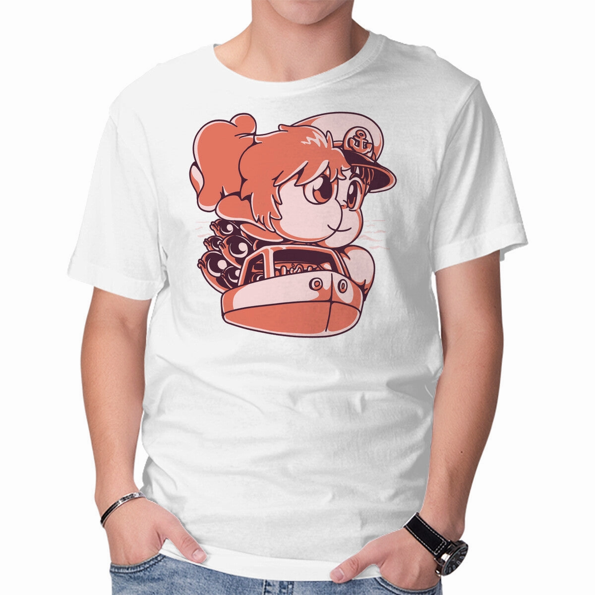 Pre Shrunk Fabric Antibacterial Treatment Sea Friendship