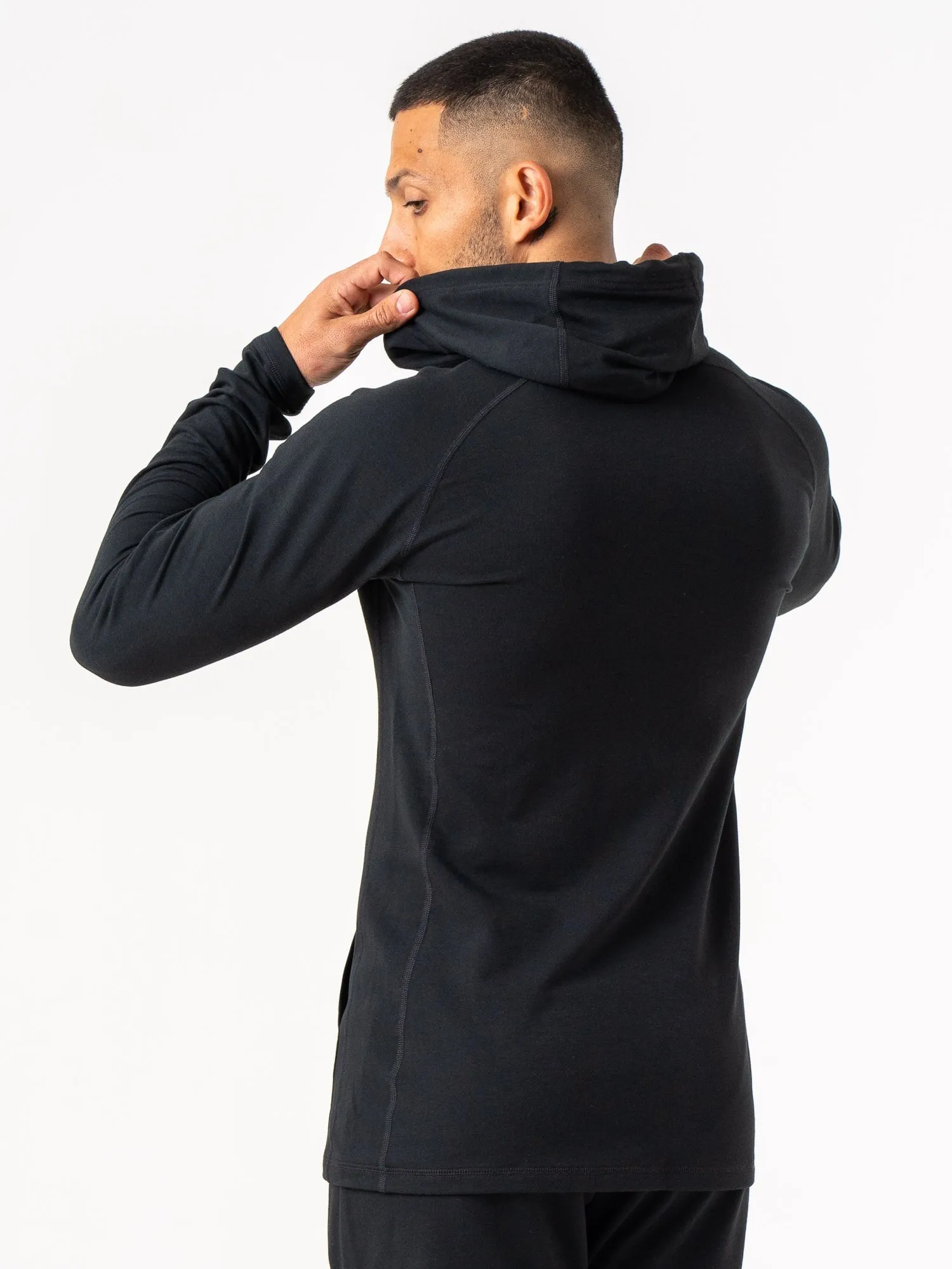 Multipurpose Layering Endurance Zip Up Jacket - Black