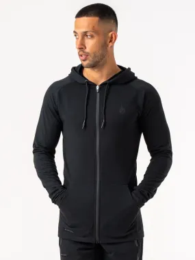 Endurance Zip Up Jacket - Black Heat Keep