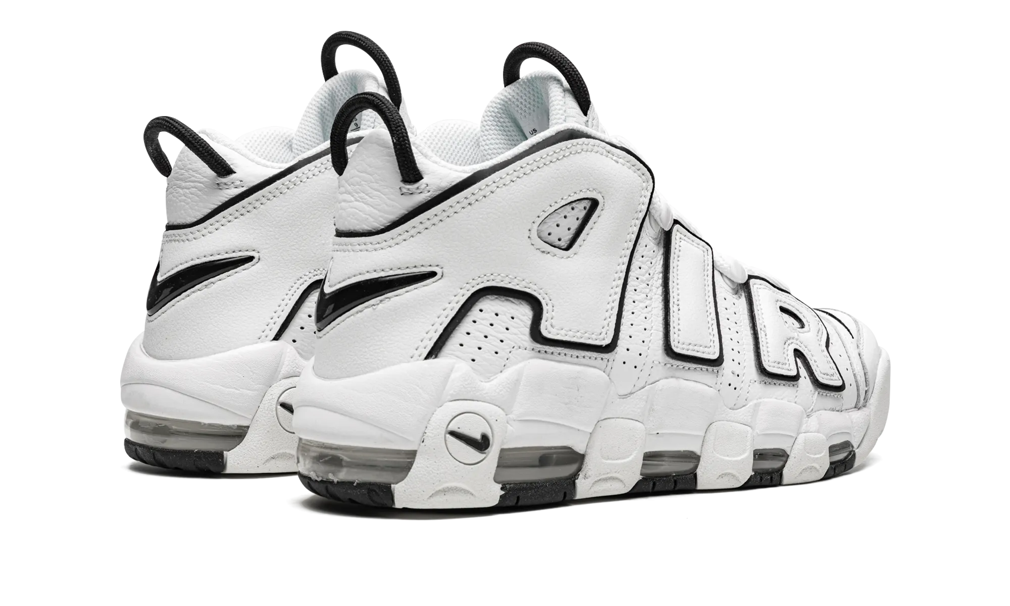 Hoops Fit AIR MORE UPTEMPO MNS WMNS "White / Black"