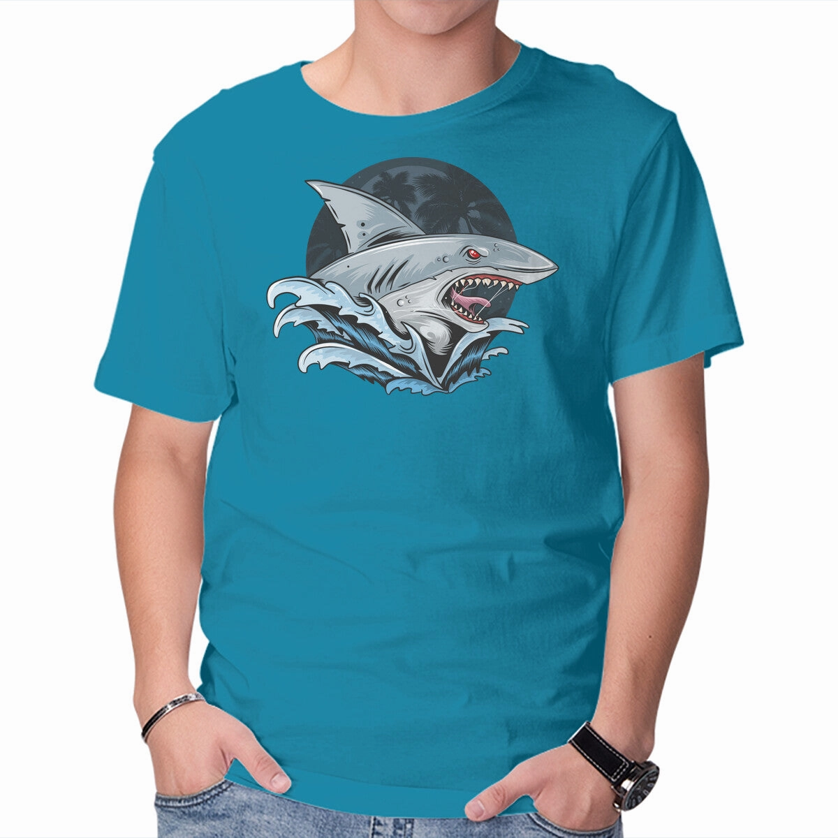 Soft Wearable Light and Fresh Shark Rage