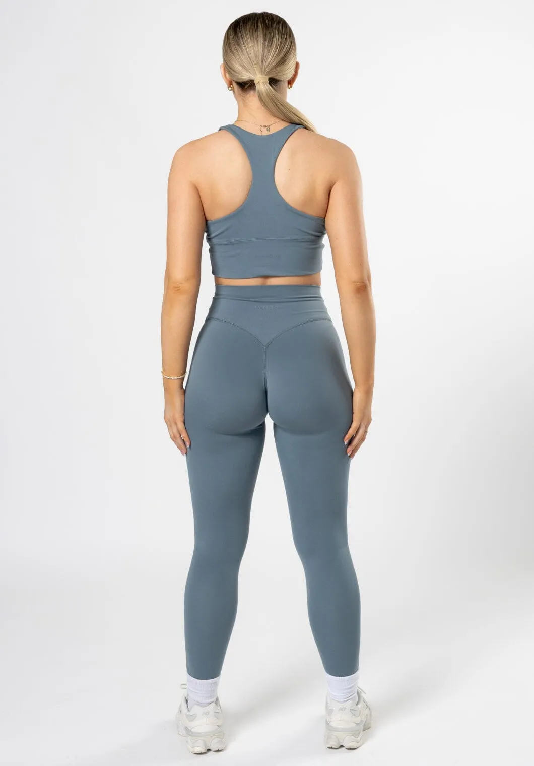 Mesh Ventilation Zones Adjustable Drawstring Waist Reluna Original Sculptseam? Plus Legging Slate