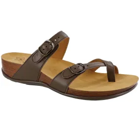 Shelly - Coffee Comfortable Outdoor Sandals Travel-ready Footwear