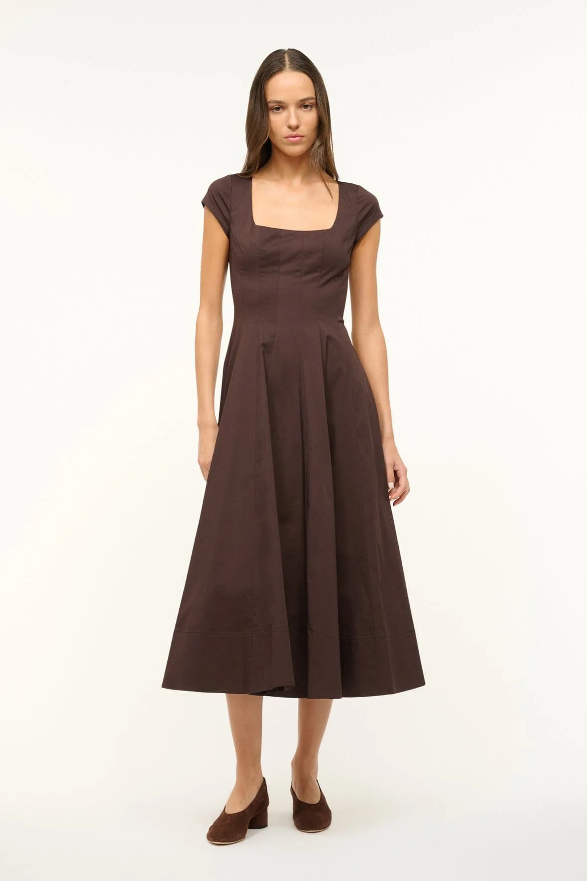 Soft Composition Street Edge SHORT SLEEVE WELLS DRESS | EARTH