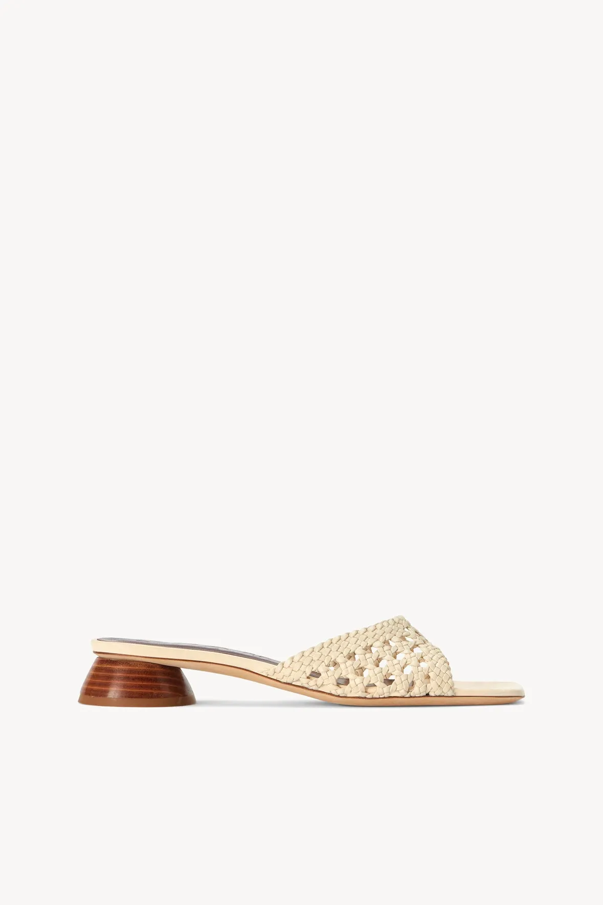 SIMONE CROCHET HEEL | CREAM Sophisticated Pumps