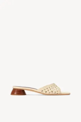 SIMONE CROCHET HEEL | CREAM Sophisticated Pumps