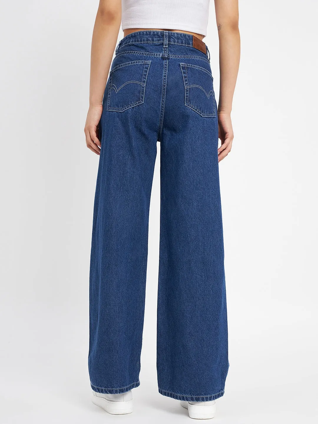Street Casual Foundation Piece Madame Blue Denim