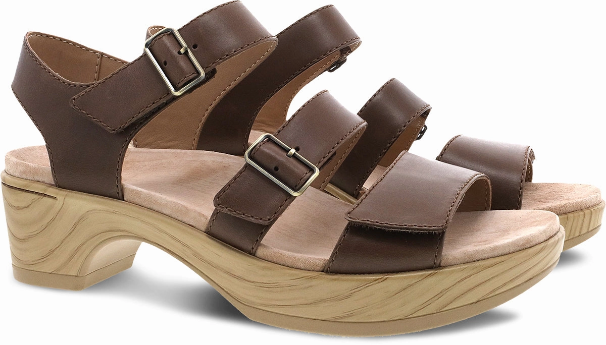 Molded Contour Footbed Anytime Fit Malena - Brown Smooth
