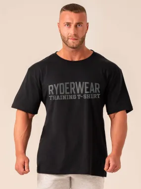 Ryderwear Training T-Shirt - Black Breathable mesh