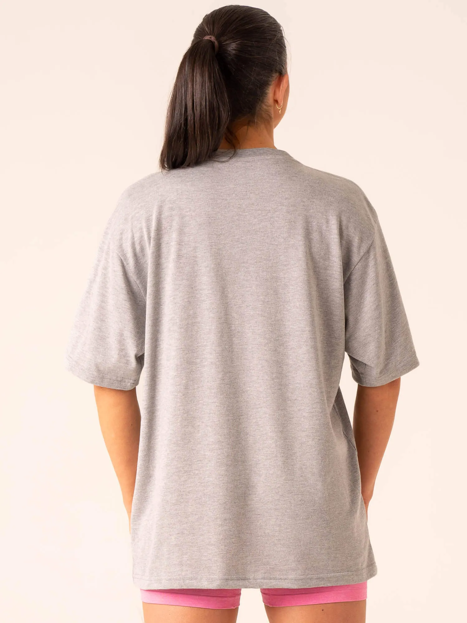Classic Layer Lifting Club T-Shirt - Grey Marl