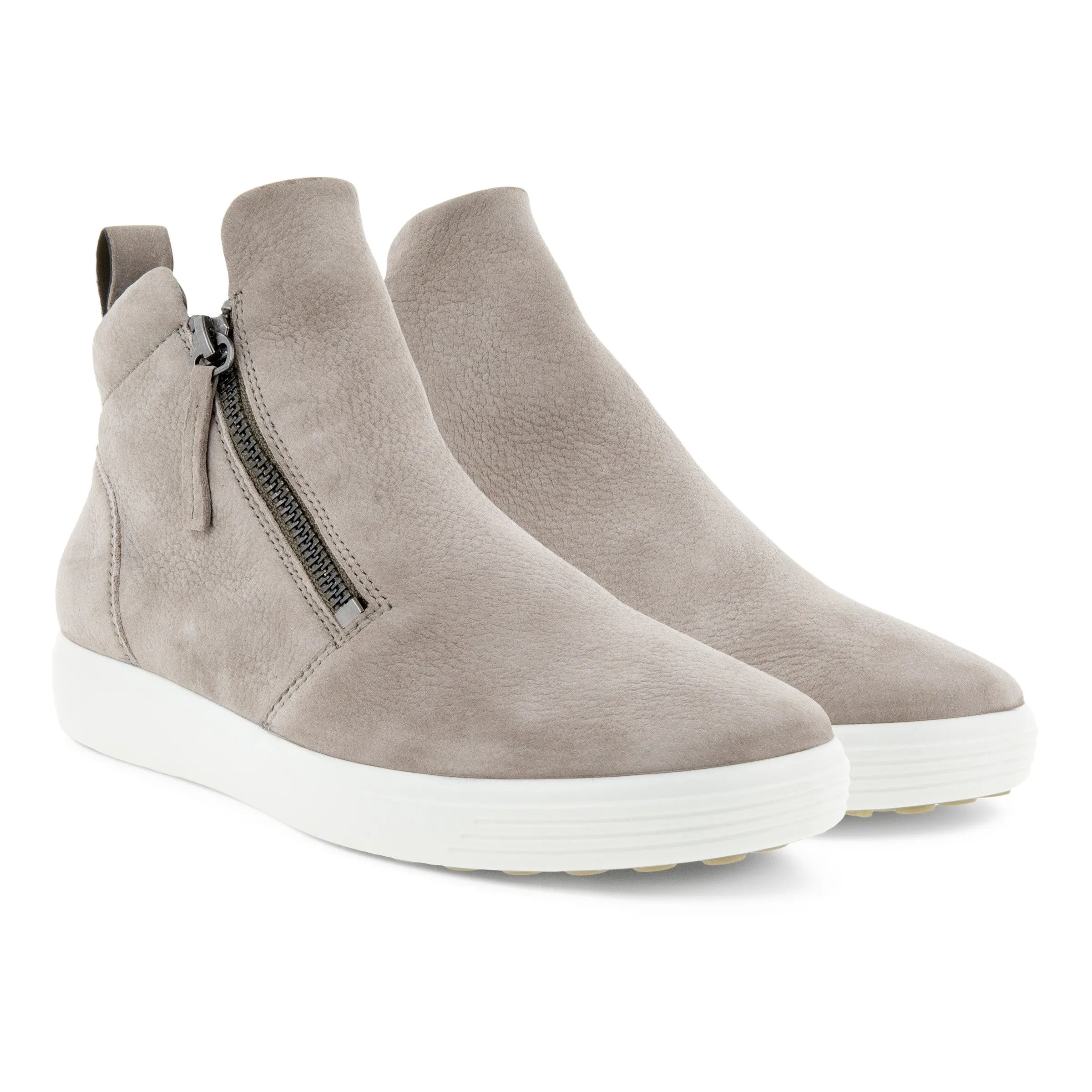 Leather Material Ultimate Wear Soft 7 Boots - Gray - Women's