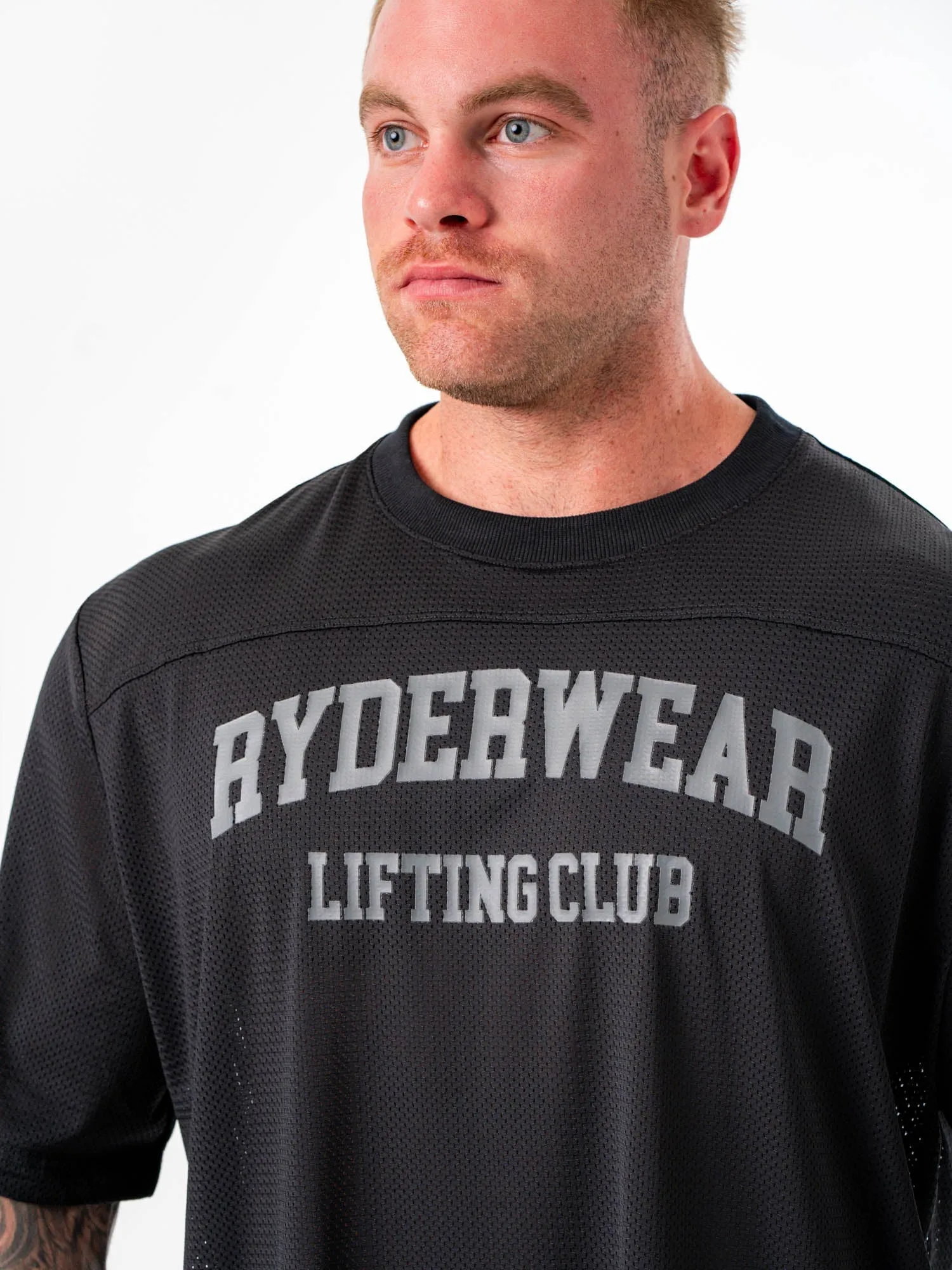Mesh Flex T-Shirt - Black Classic Layer Wear Lightweight Design