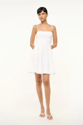 WYLIE MINI DRESS | WHITE Polished Layer Season Ready
