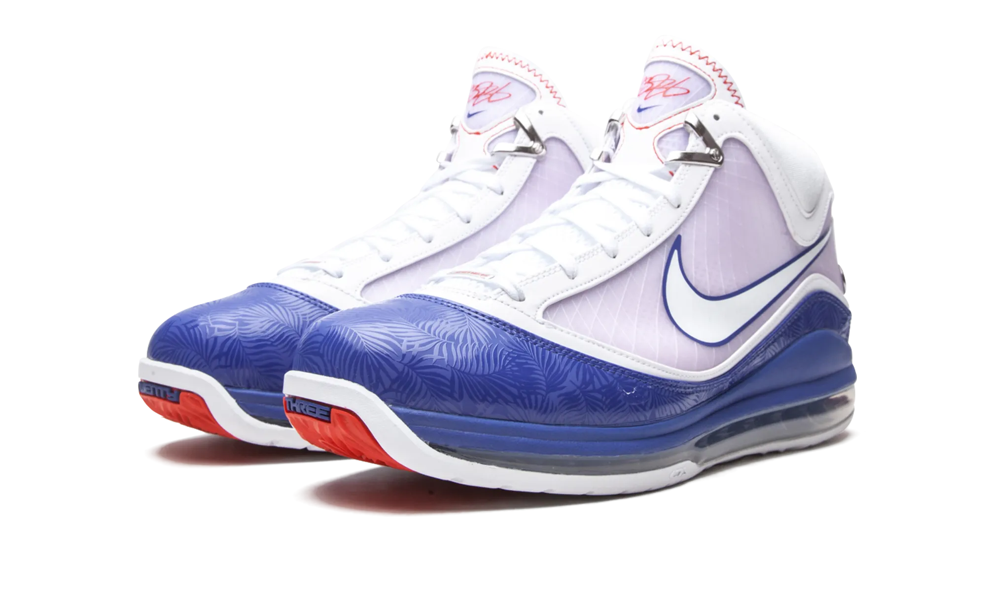Air Max Lebron 7 "Baseball Blue - Dodgers" responsive soles Agility Performance