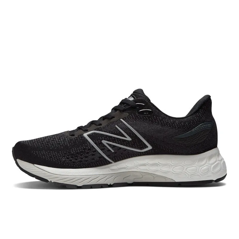 Fresh Foam X 880v12 - Black with Lead and Light Aluminum - Men's Seamless Upper proper alignment
