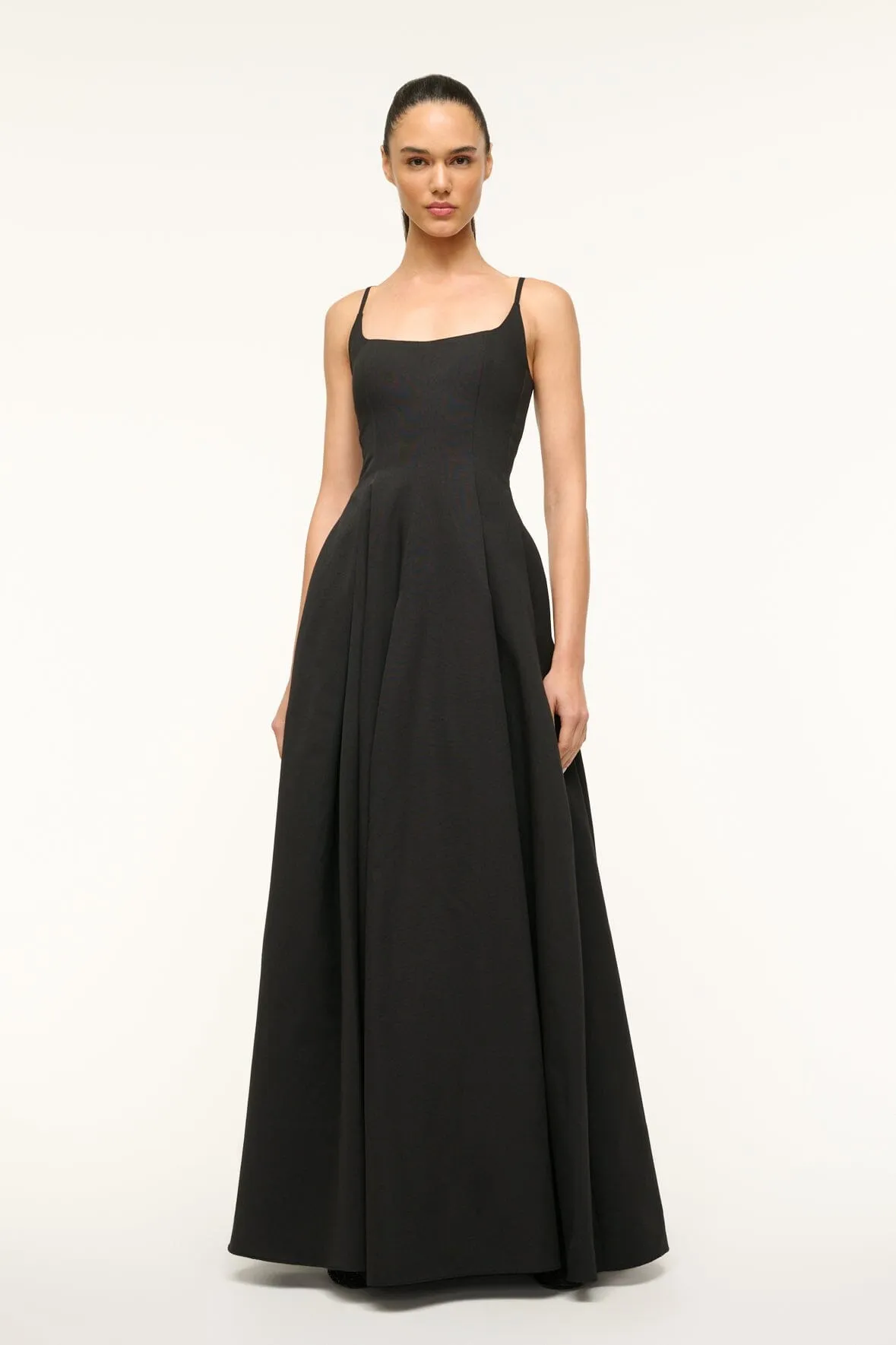 Sharp Fit JOY MAXI DRESS | BLACK