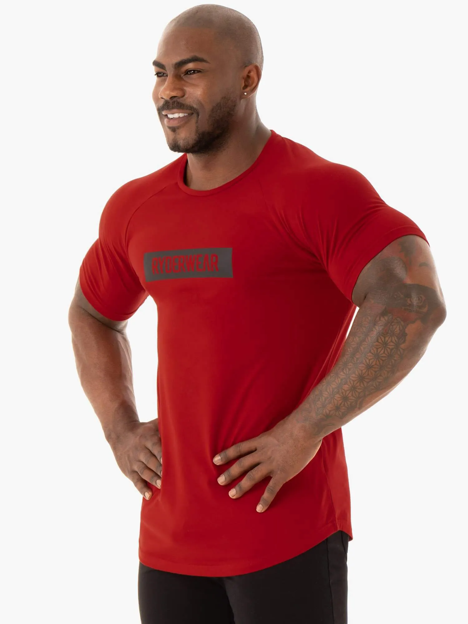 Base T-Shirt - Red back to school