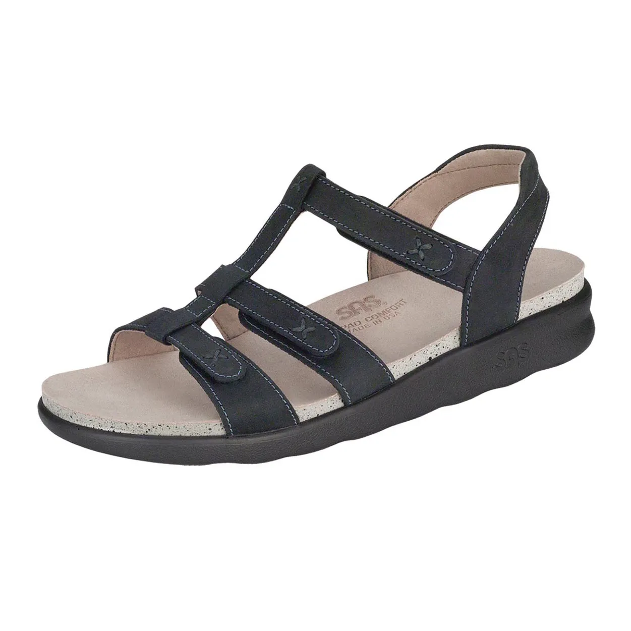 Sorrento - Nero Comfortable Footwear For Outdoors Breathable Footwear