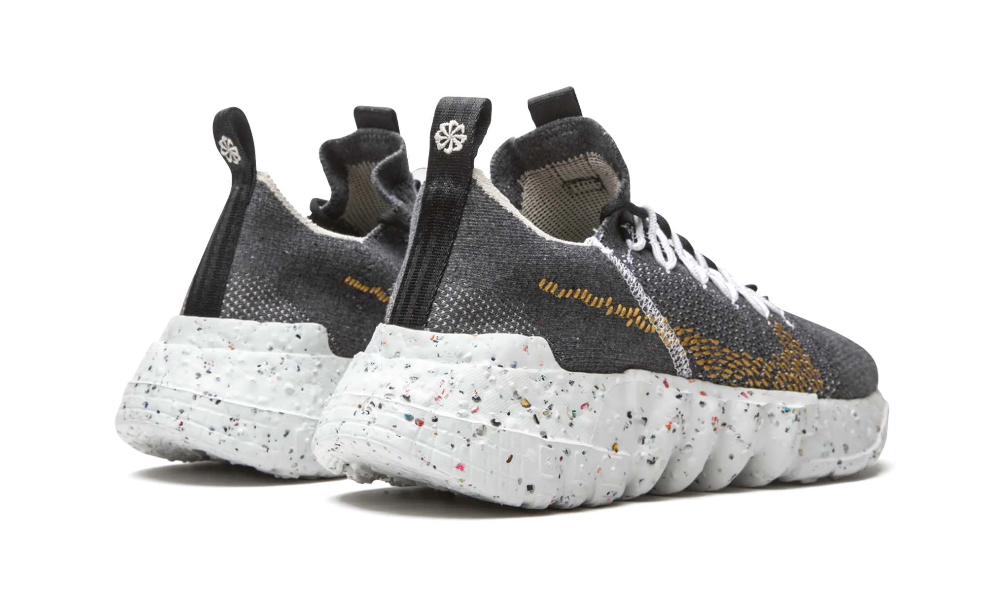 Ventilated Upper Material mesh material Space Hippie 01 "Black Wheat"