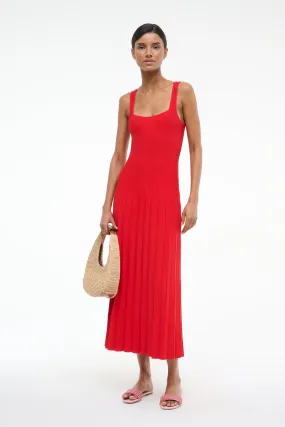 ELLISON DRESS | RED ROSE Year Round Shade Glow