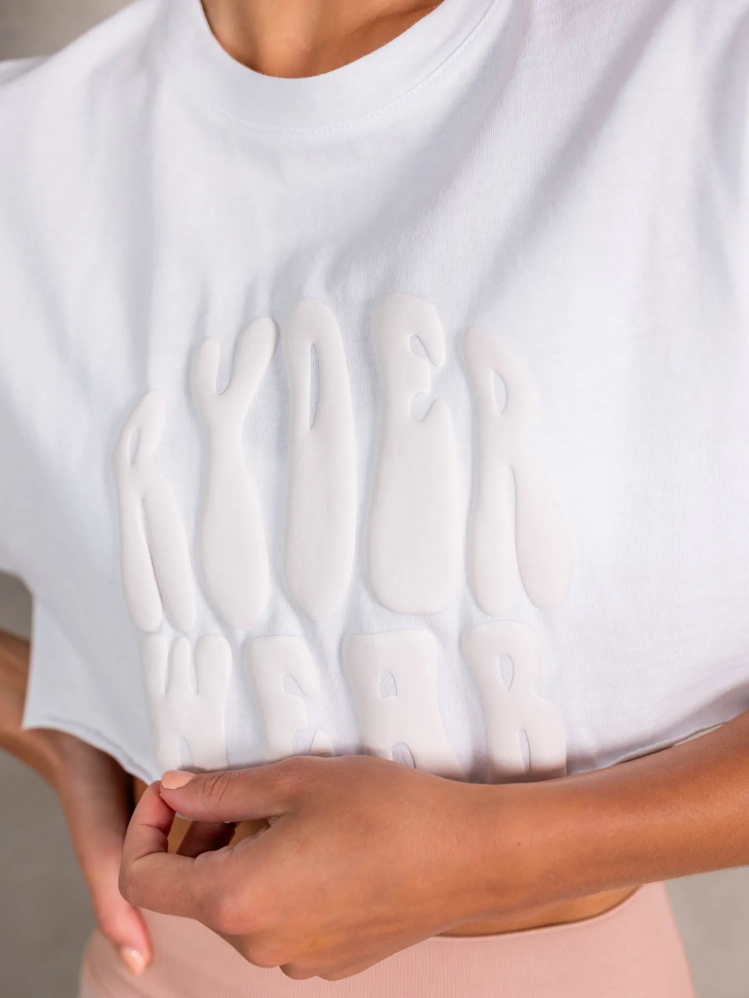 Moisture wicking Functional Wearable NRG T-Shirt - White