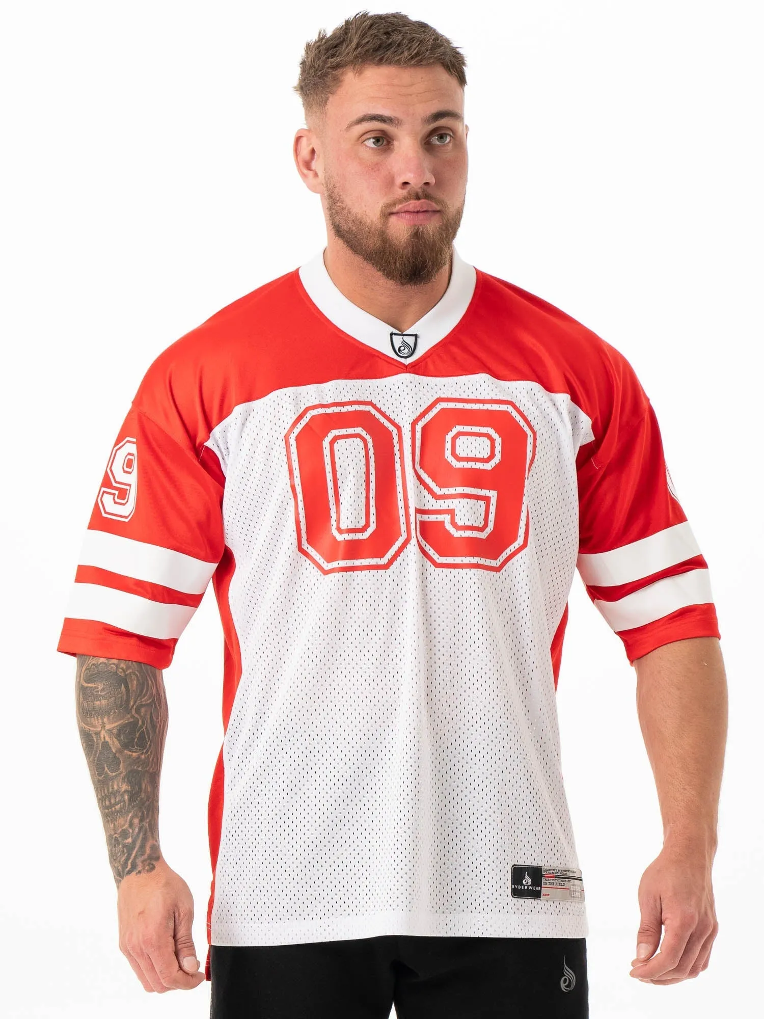 Varsity Jersey - Red Fresh Look Quick Layer