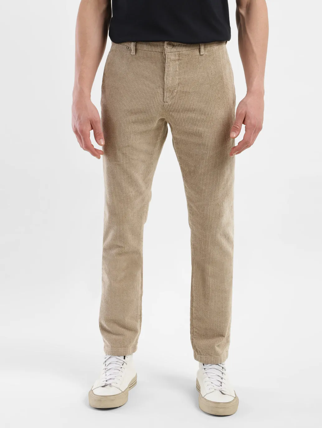 Men's Khaki Slim Fit Chinos Cozy and Soft