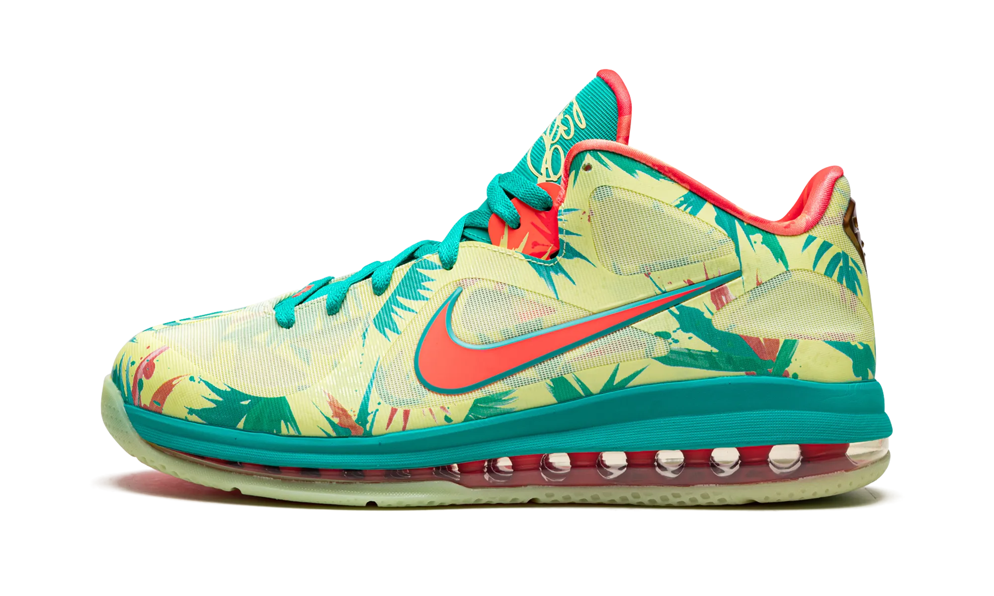 LeBron 9 Low "LeBronald Palmer" Enhanced Ballistic Mesh Pro Style Shoes