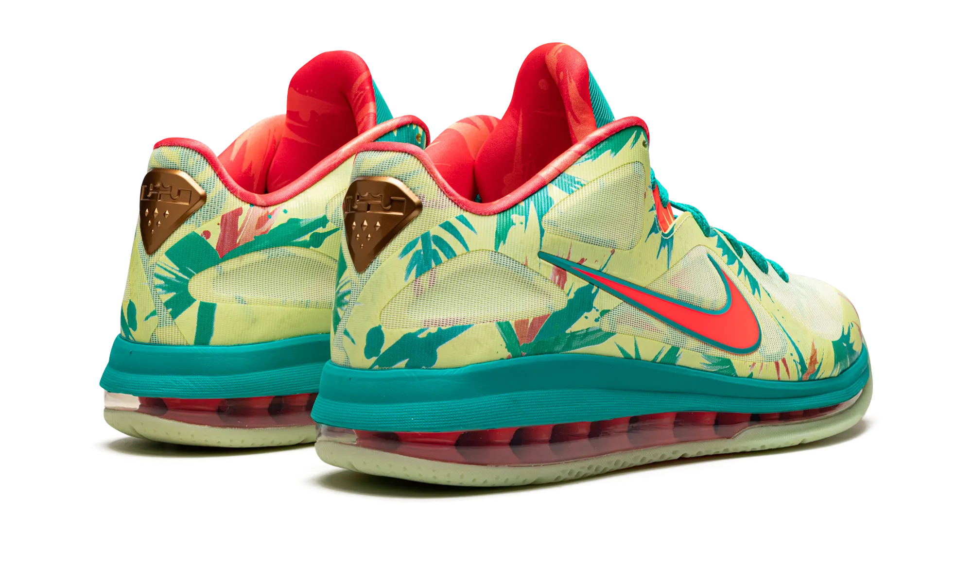 lace up closure Vertical Jump Support LeBron 9 Low "LeBronald Palmer"