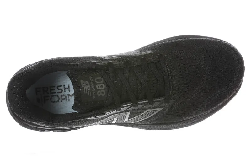 fire - department - training running shoes Fresh Foam X 880v15 - Black with Black Metallic - Men's
