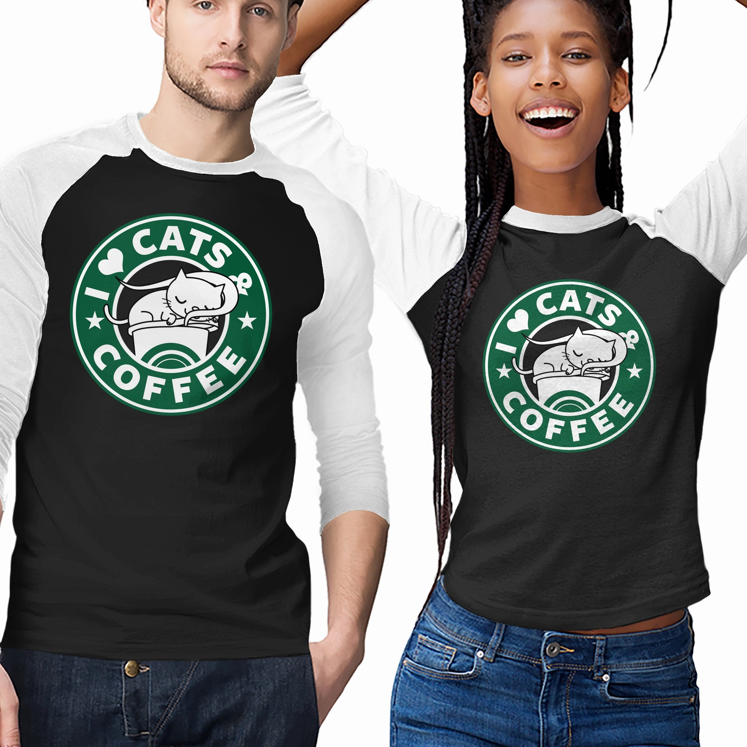 RecycledBlend Urban Look I Love Cats and Coffee