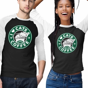 RecycledBlend Urban Look I Love Cats and Coffee