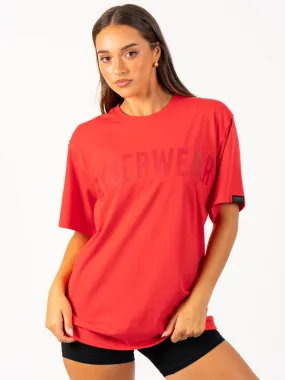Weekend Fashion Force Oversized T-Shirt - Watermelon
